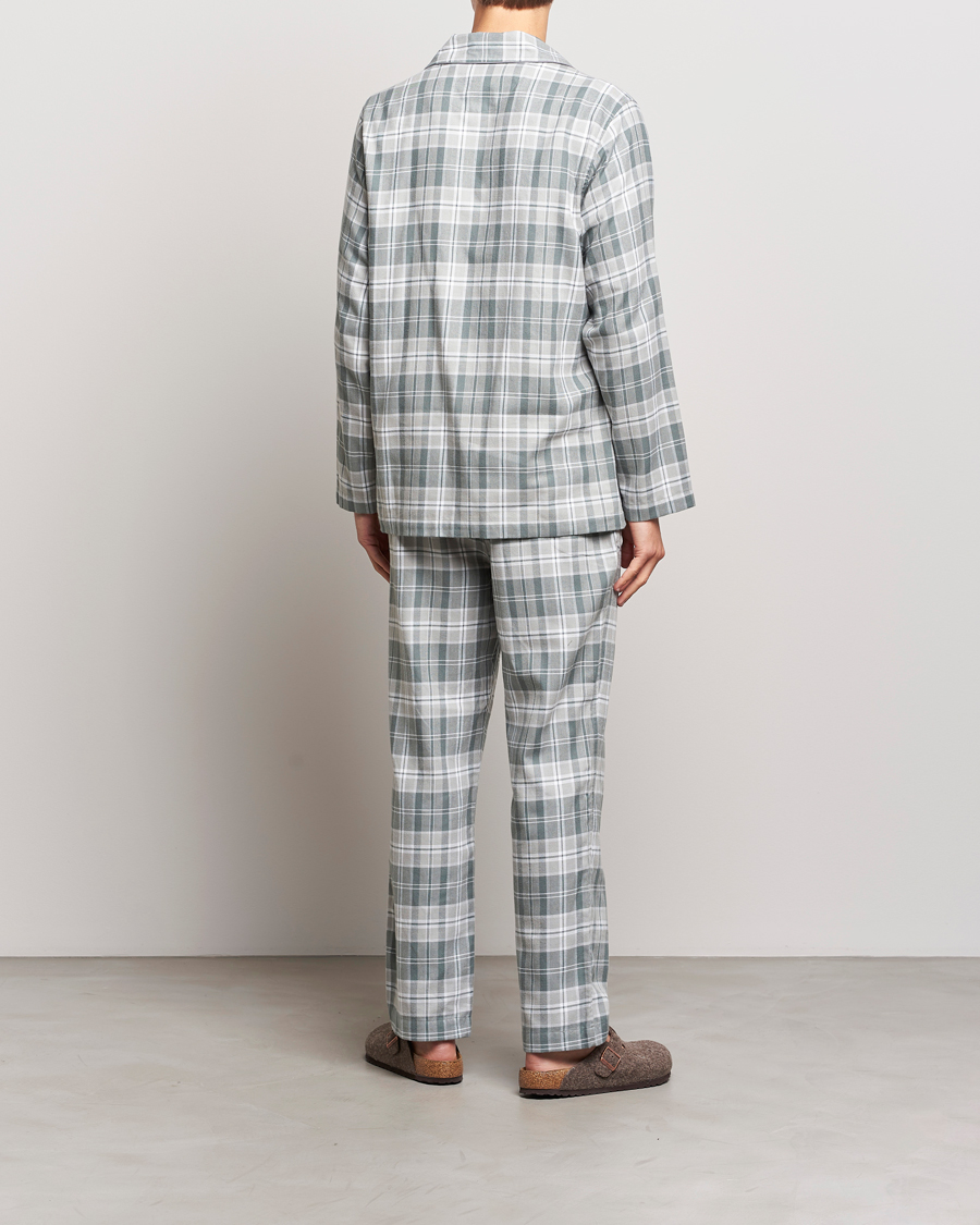 Homme | Peignoirs Et Pyjamas | Polo Ralph Lauren | Flannel Checked Pyjama Set Grey