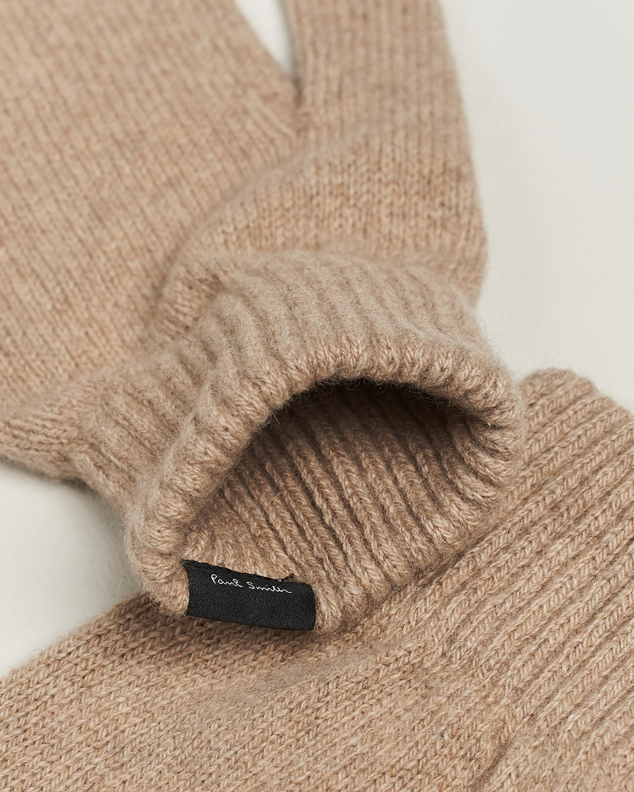Heren | Paul Smith Cashmere Glove Beige | Paul Smith | Cashmere Glove Beige