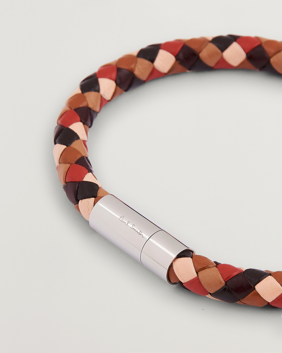 Homme | Paul Smith Leather Bracelet Multi | Paul Smith | Leather Bracelet Multi