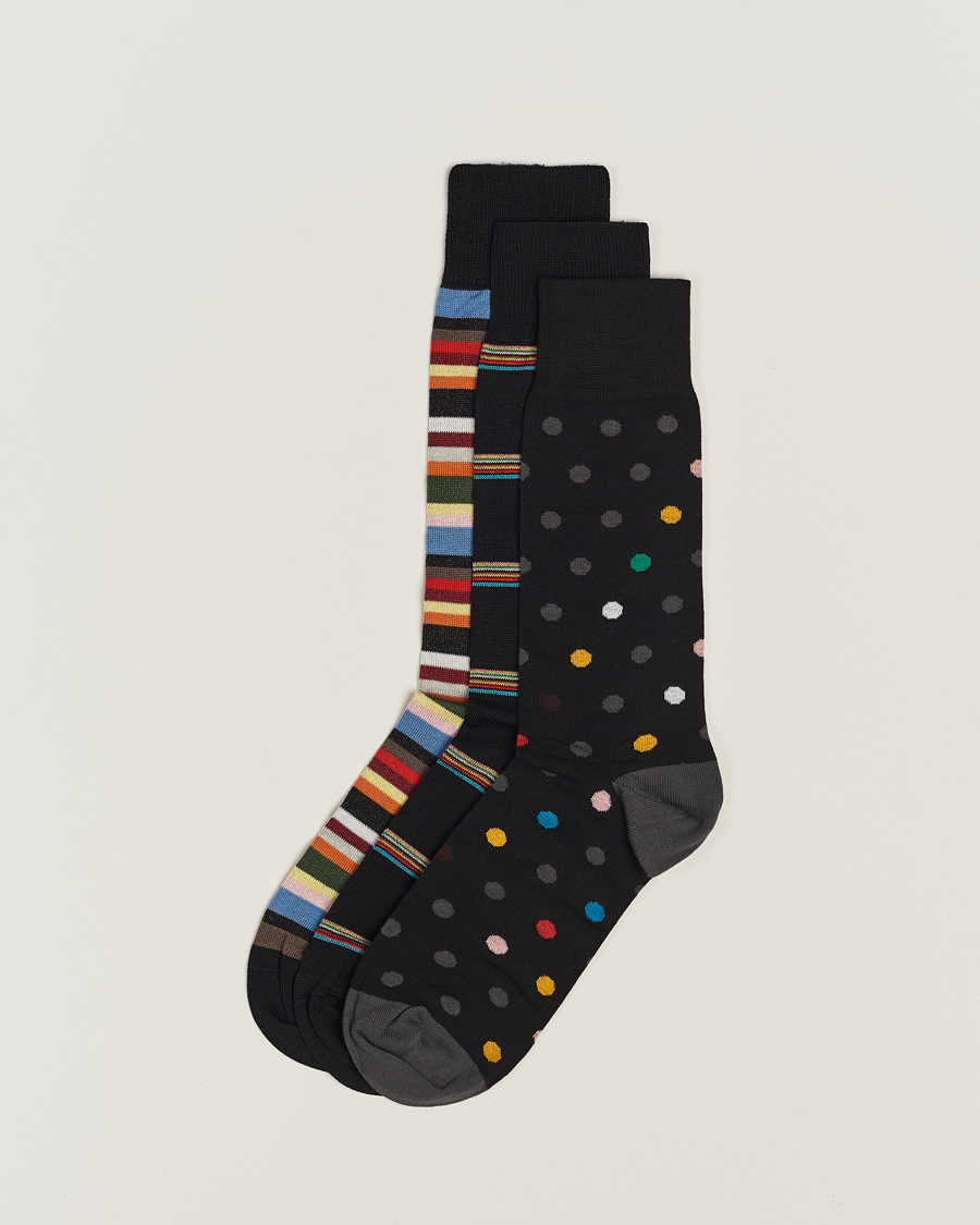 Homme | Sous-Vêtements Et Chaussettes | Paul Smith | 3-Pack Signature Tipping Socks Multi