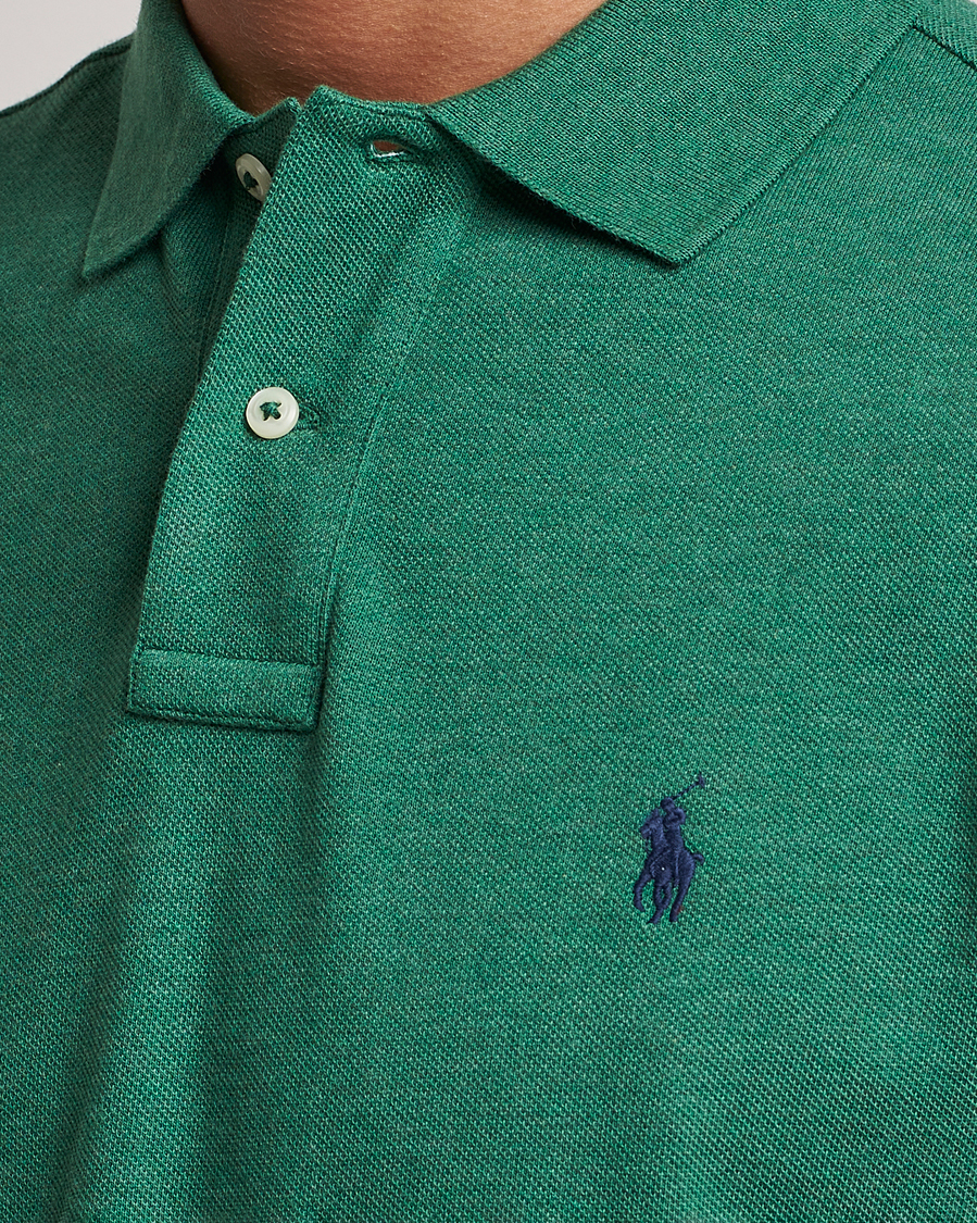 Heren | Polo's | Polo Ralph Lauren | Custom Slim Fit Polo Green Heather