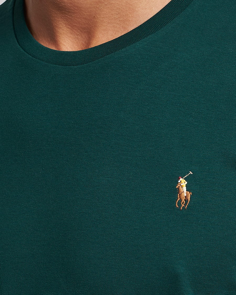 Heren | T-shirts | Polo Ralph Lauren | Luxury Pima Cotton Crew Neck T-Shirt Hunt Club Green