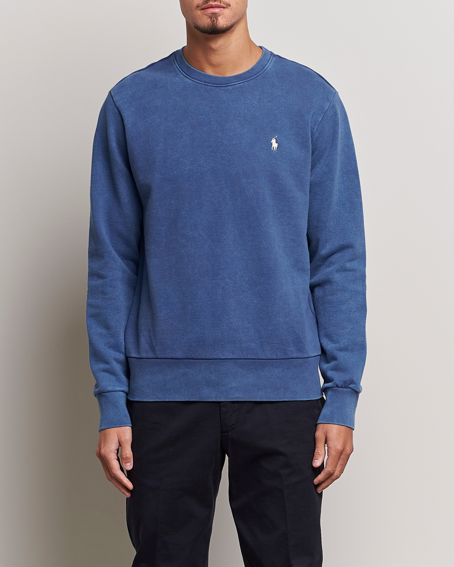 Heren | Truien | Polo Ralph Lauren | Loopback Terry Crew Neck Sweatshirt Light Navy