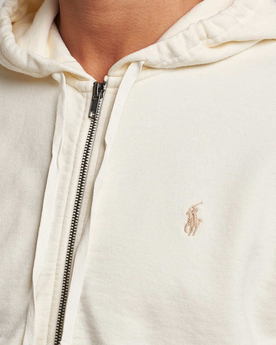 Homme | Pulls Et Tricots | Polo Ralph Lauren | Loopback Terry Full-Zip Hoodie Clubhouse Cream