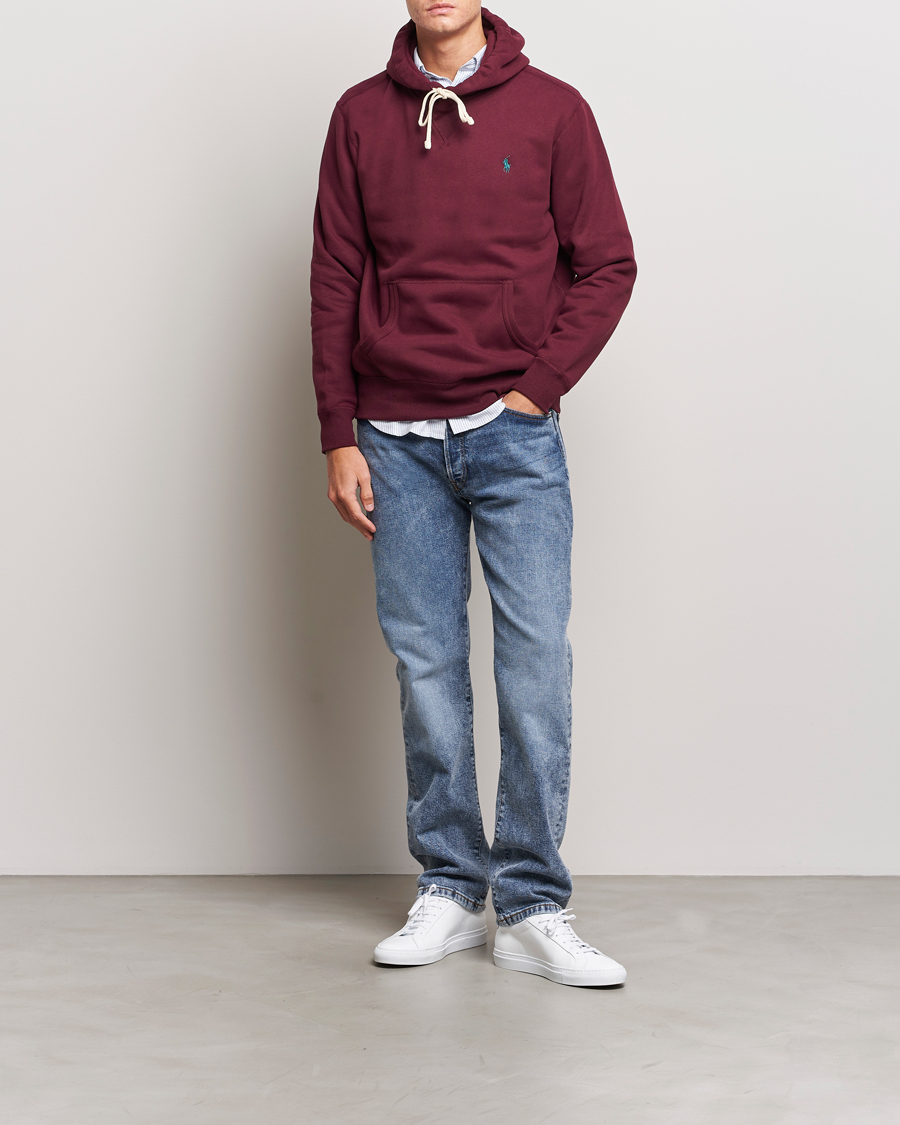 Heren | Truien | Polo Ralph Lauren | RL Fleece Hoodie Harvard Wine