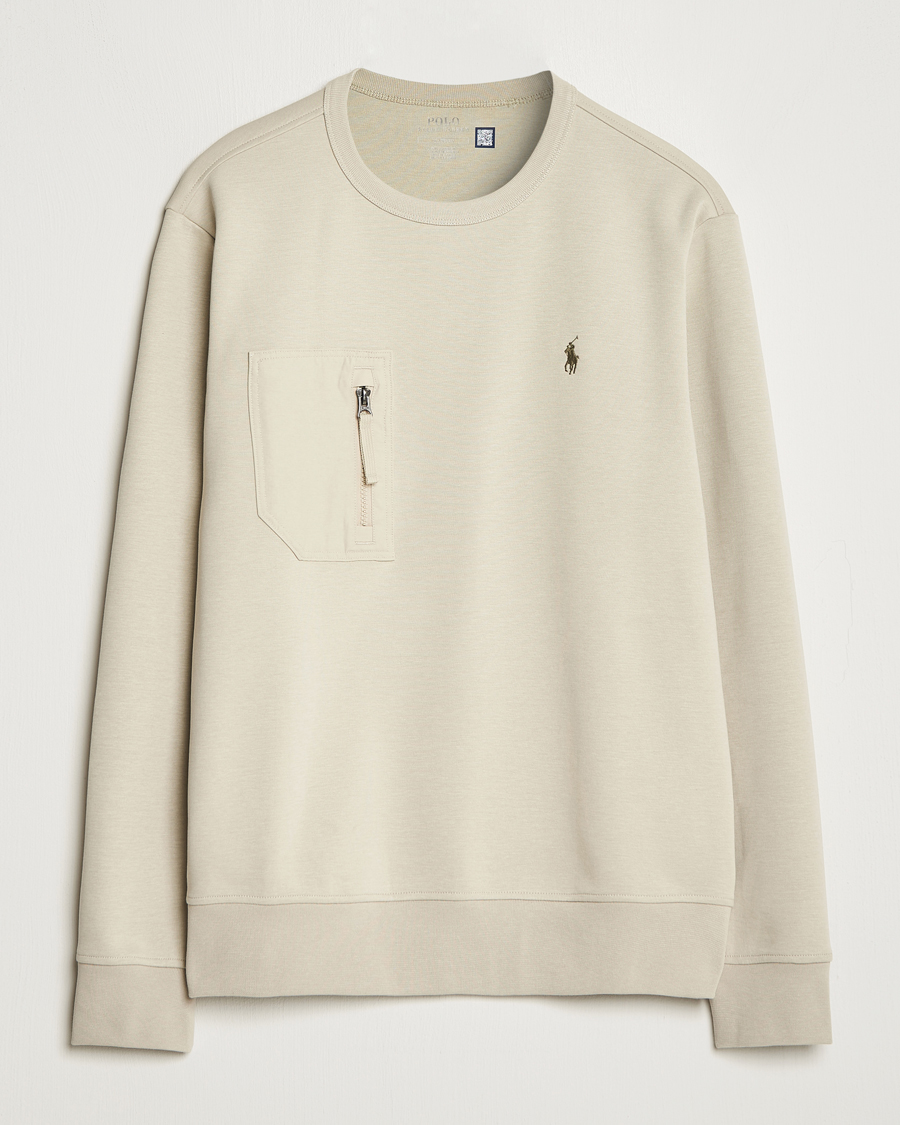 Heren | Truien | Polo Ralph Lauren | Double Knit Pocket Sweatshirt Classic Stone