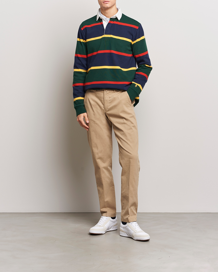 Homme | Pulls Et Tricots | Polo Ralph Lauren | Jersey Striped Heavy Rugger Multi