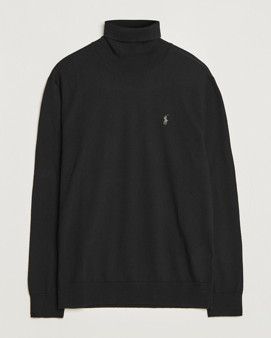Heren | Truien | Polo Ralph Lauren | Merino Knitted Rollneck Black