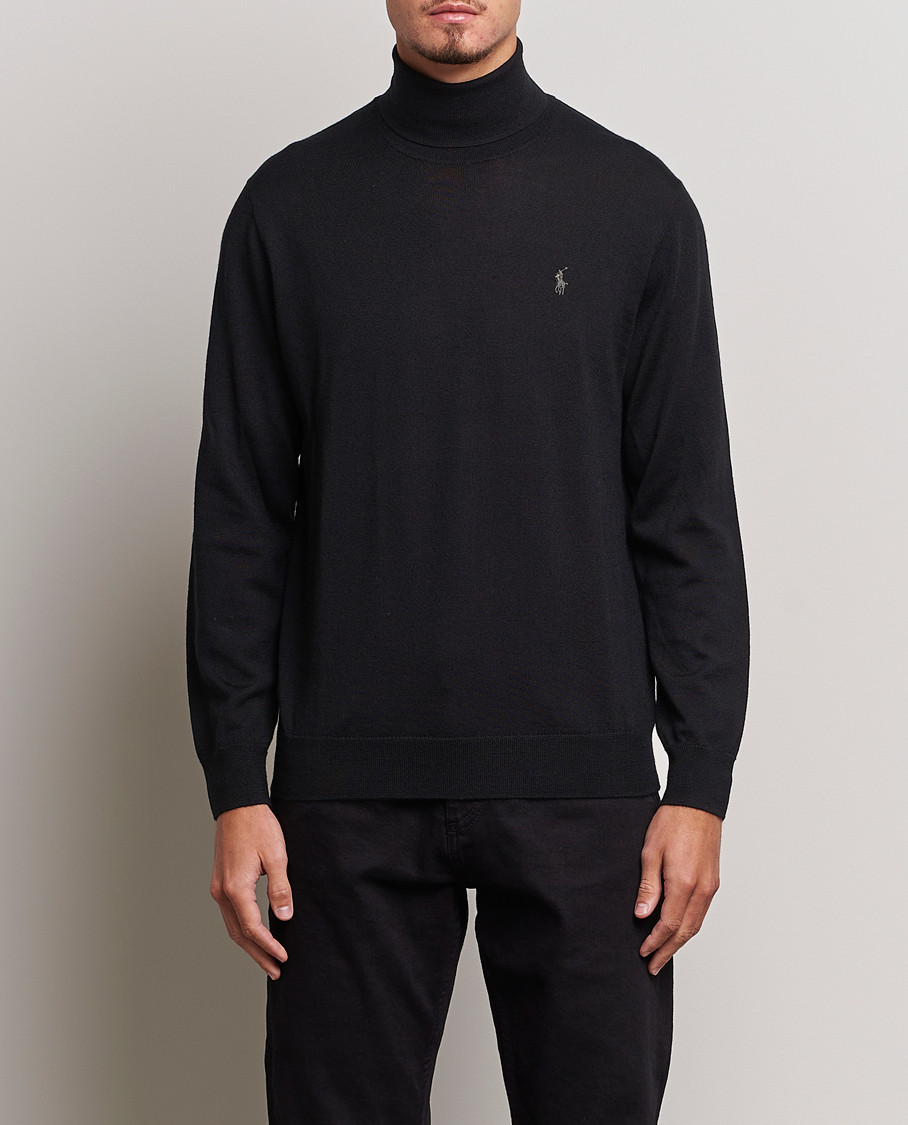 Heren | Truien | Polo Ralph Lauren | Merino Knitted Rollneck Black