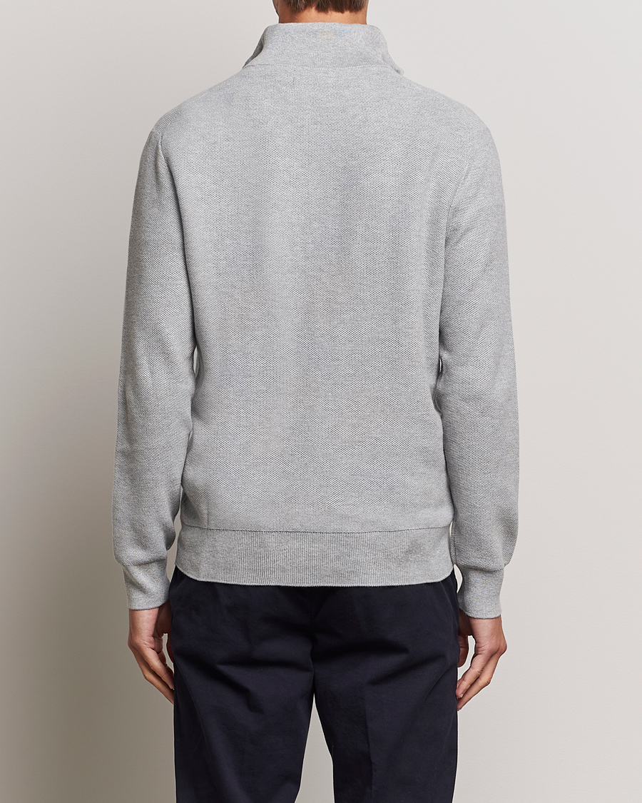 Homme | Pulls Et Tricots | Polo Ralph Lauren | Textured Half Zip Andover Heather