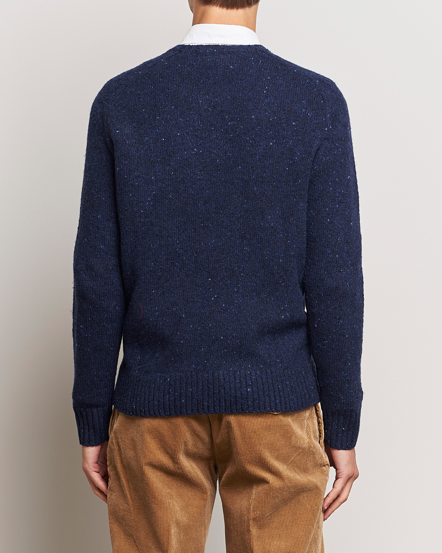 Heren | Truien | Polo Ralph Lauren | Wool Knitted Donegal Sweater Ancient Navy
