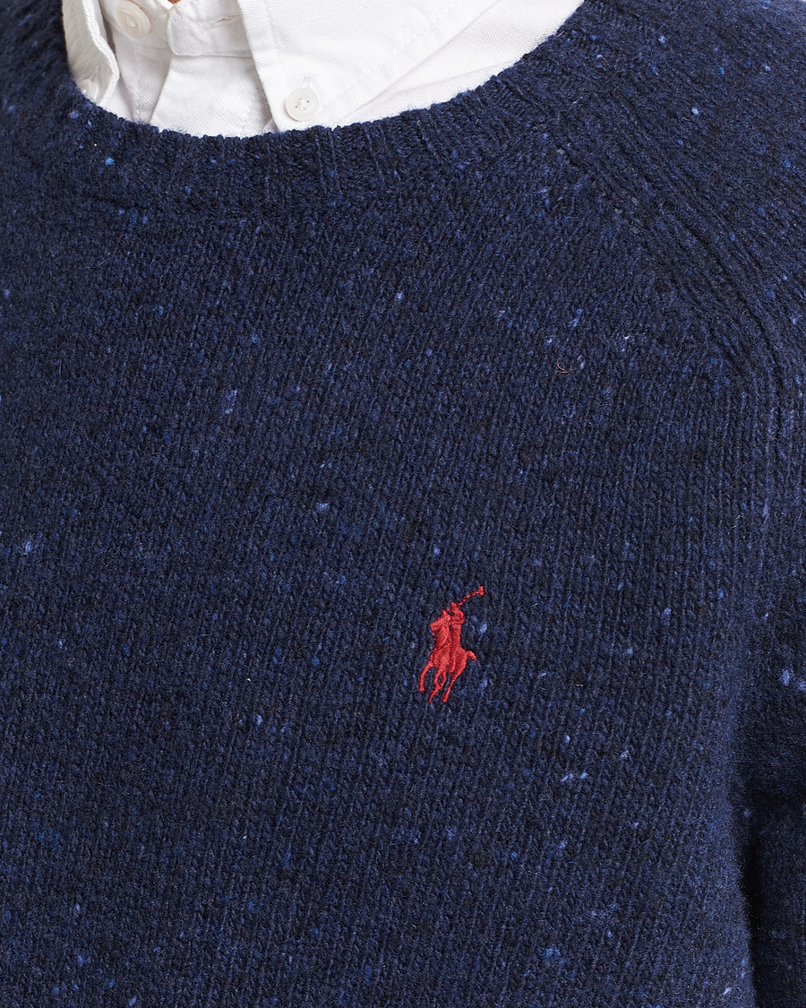Heren | Truien | Polo Ralph Lauren | Wool Knitted Donegal Sweater Ancient Navy
