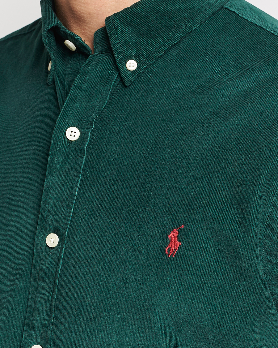 Heren | Overhemden | Polo Ralph Lauren | Slim Fit Corduroy Shirt Hunt Club Green