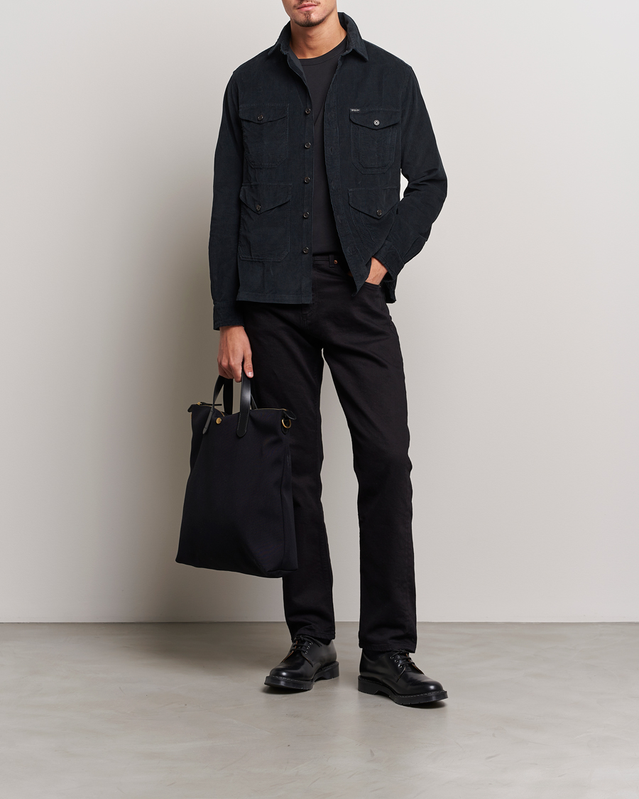 Heren | Overhemden | Polo Ralph Lauren | Corduroy Pocket Overshirt Black