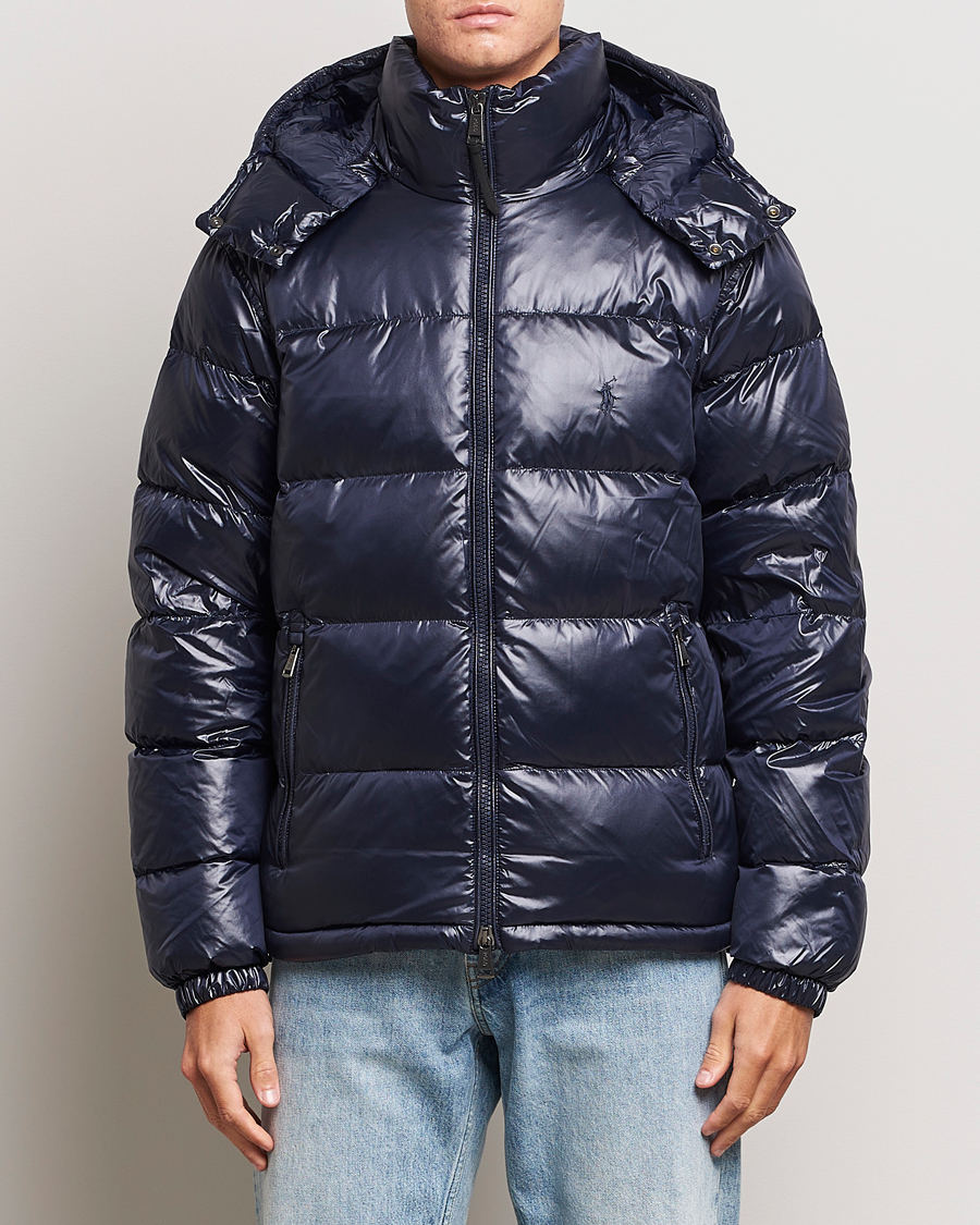 Heren | Jassen | Polo Ralph Lauren | Flint Glossy Down Jacket Collection Navy