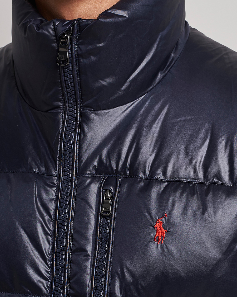 Homme | Manteaux Et Vestes | Polo Ralph Lauren | El Cap High Gloss Down Vest Collection Navy