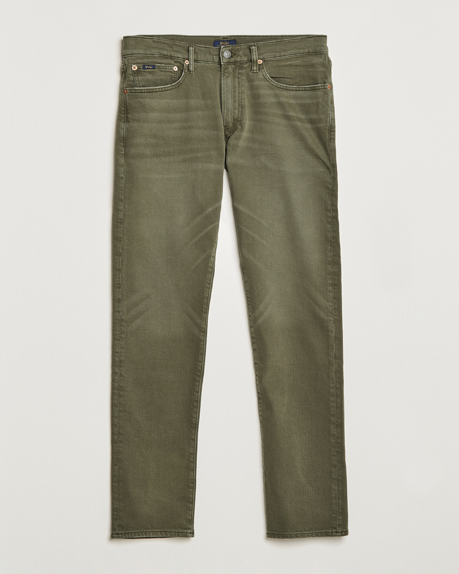 Homme | Pantalons | Polo Ralph Lauren | Sullivan Slim Fit Stretch 5-Pocket Pants Green