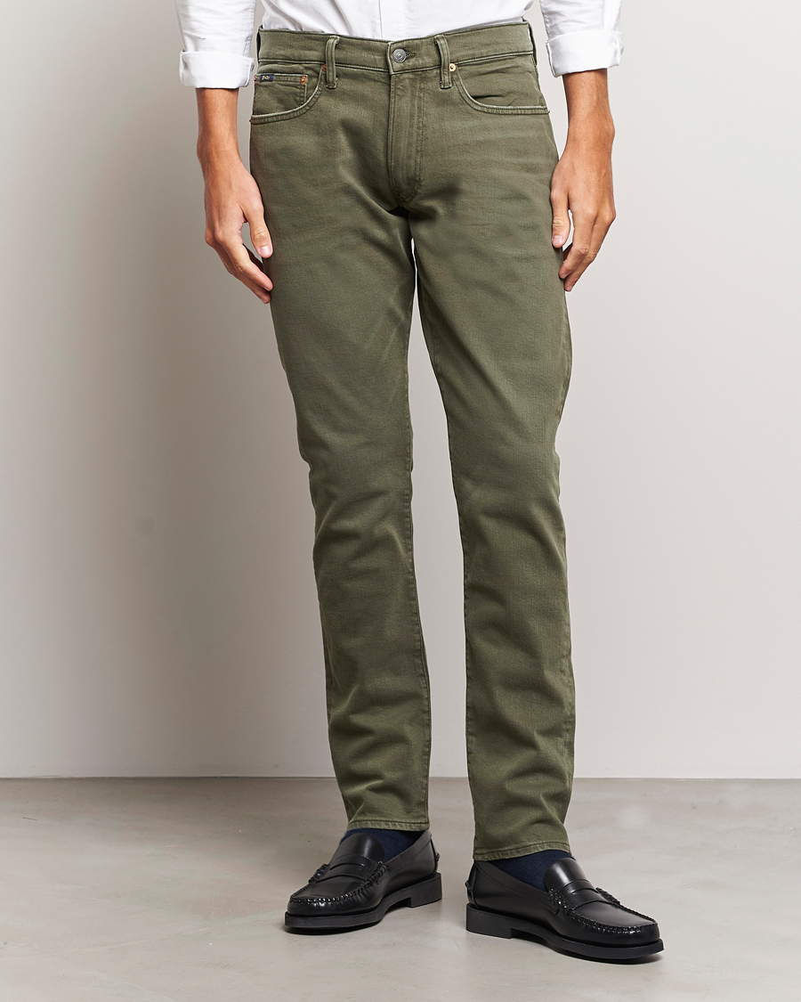 Homme | Pantalons | Polo Ralph Lauren | Sullivan Slim Fit Stretch 5-Pocket Pants Green