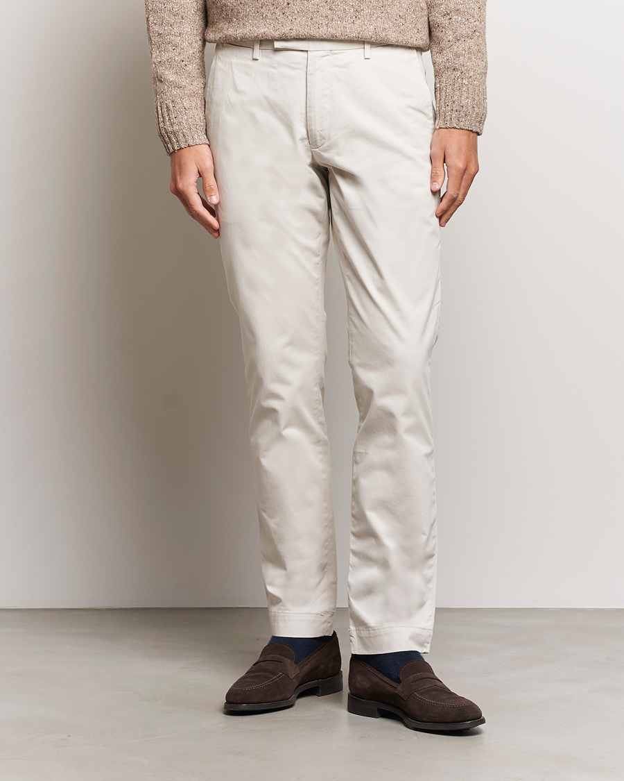Homme | Pantalons | Polo Ralph Lauren | Slim Fit Stretch Chinos Dove Grey