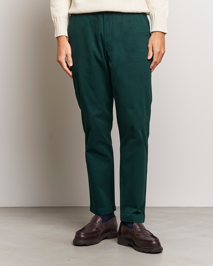 Homme | Pantalons | Polo Ralph Lauren | Prepster Stretch Twill Drawstring Trousers Green