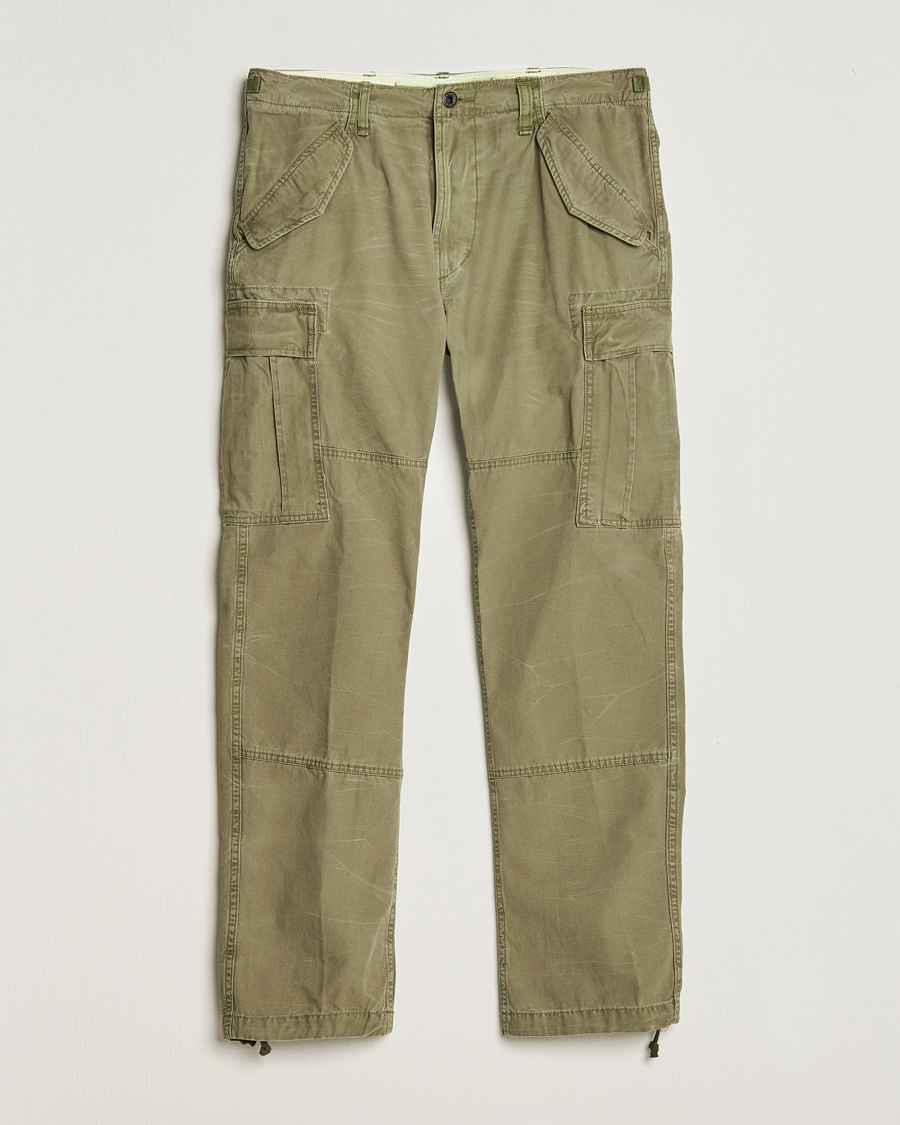 Heren | Broeken | Polo Ralph Lauren | Slub Canvas Cargo Pants Outdoors Olive