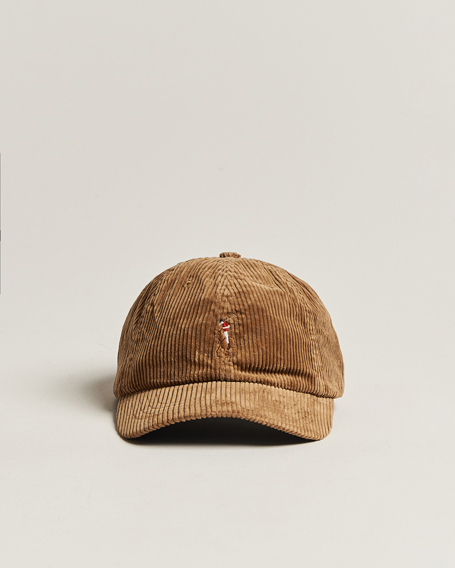 Heren | Polo Ralph Lauren Corduroy Cap Dispatch Tan | Polo Ralph Lauren | Corduroy Cap Dispatch Tan