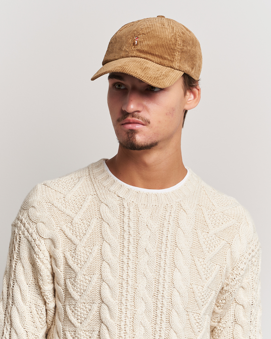Heren | Polo Ralph Lauren Corduroy Cap Dispatch Tan | Polo Ralph Lauren | Corduroy Cap Dispatch Tan