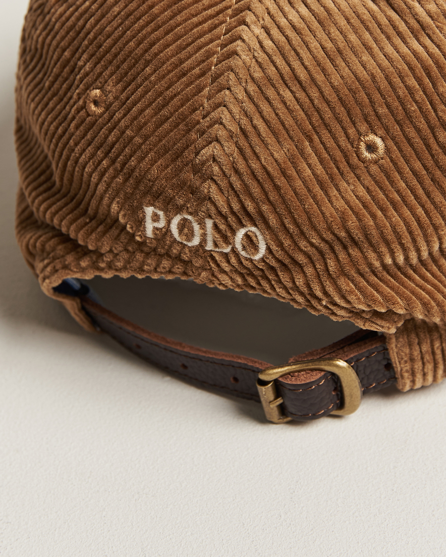 Heren | Polo Ralph Lauren Corduroy Cap Dispatch Tan | Polo Ralph Lauren | Corduroy Cap Dispatch Tan