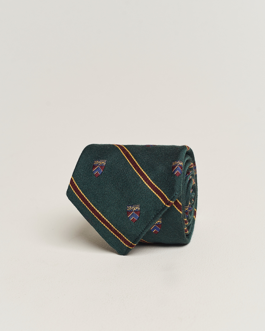 Homme | Polo Ralph Lauren Vintage Club Striped Tie Green | Polo Ralph Lauren | Vintage Club Striped Tie Green