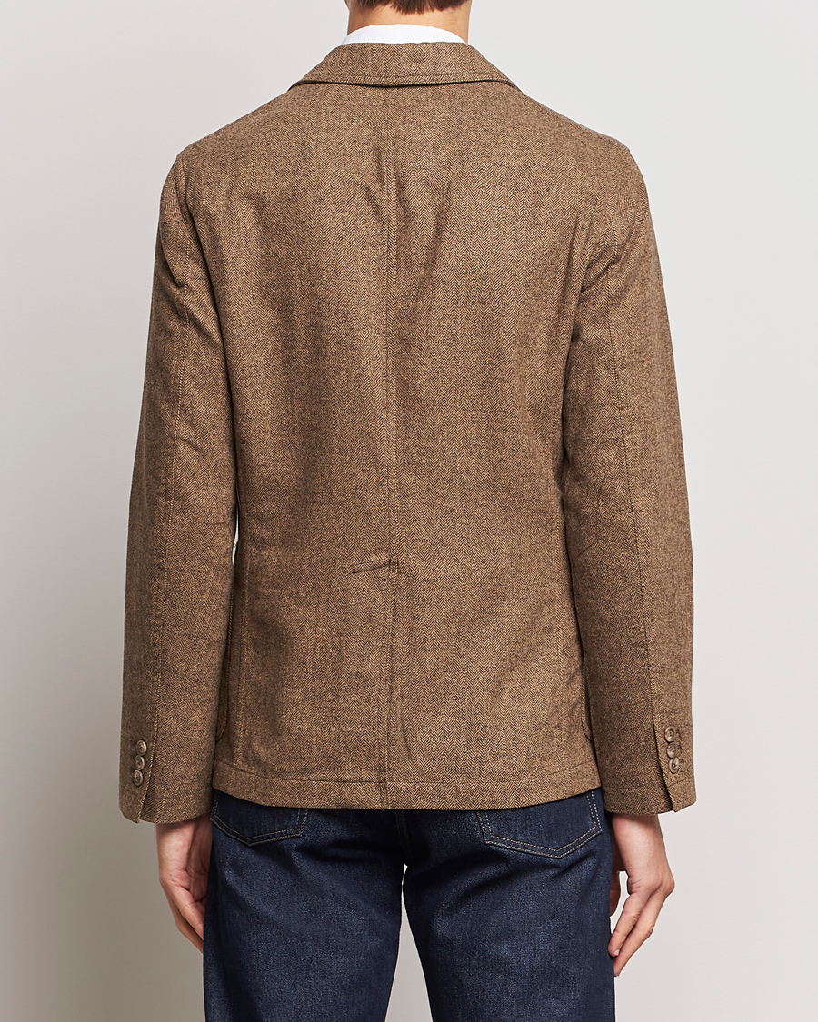 Heren | Blazers | Polo Ralph Lauren | Classic Herringbone Sportcoat Brown/Tan