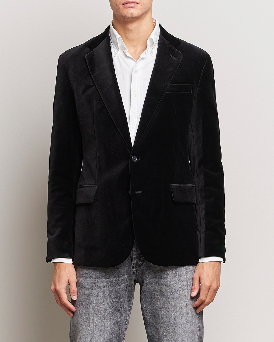 Heren | Blazers | Polo Ralph Lauren | Velvet Sportcoat Black