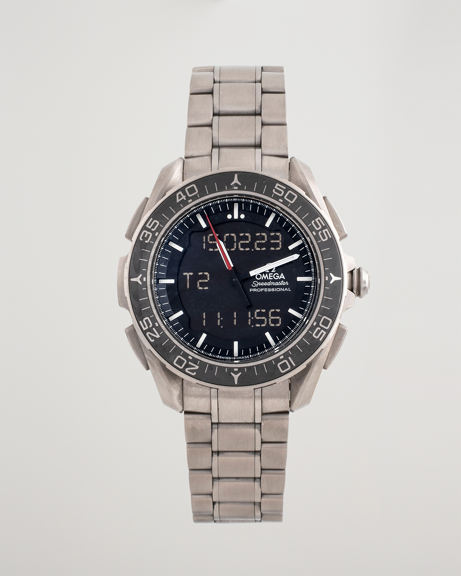 Homme | Omega Pre-Owned Speedmaster Skywalker X-33 Titan Black Steel Black | Omega Pre-Owned | Speedmaster Skywalker X-33 Titan Black Steel Black