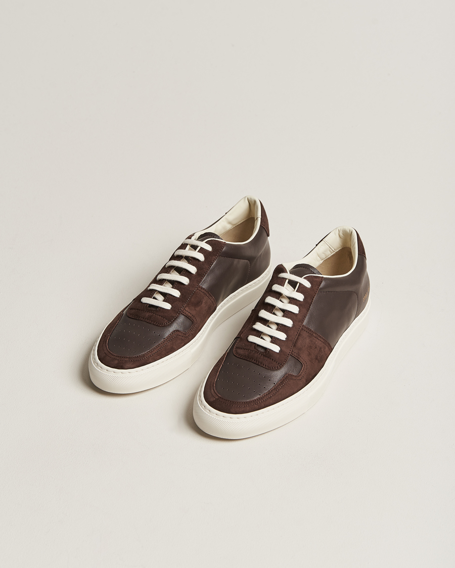 Homme | Common Projects B Ball Duo Sneaker Dark Brown | Common Projects | B Ball Duo Sneaker Dark Brown