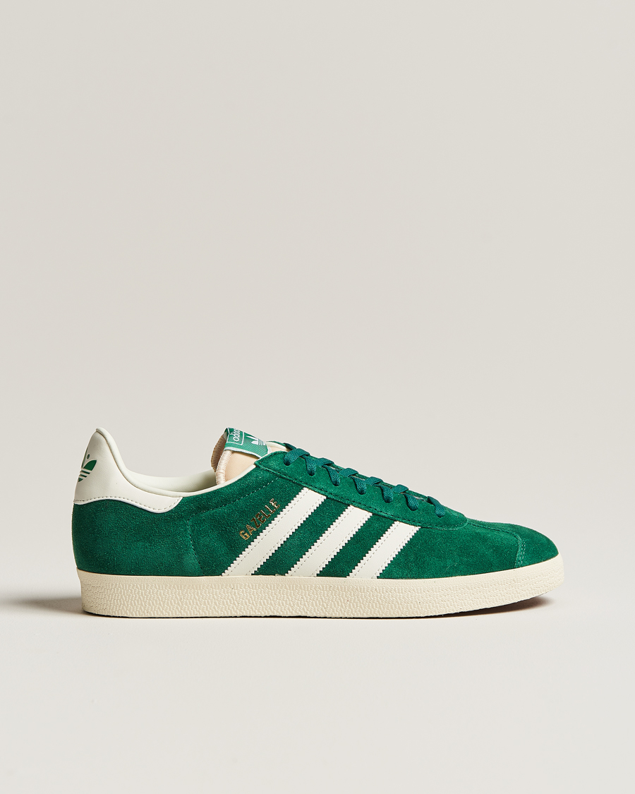 Homme | adidas Originals Gazelle Sneaker Green/White | adidas Originals | Gazelle Sneaker Green/White