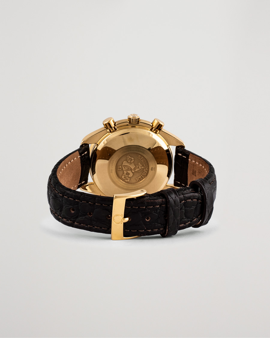 Heren | Omega Pre-Owned Speedmaster Date 18K 3611.20.29 Steel White | Omega Pre-Owned | Speedmaster Date 18K 3611.20.29 Steel White