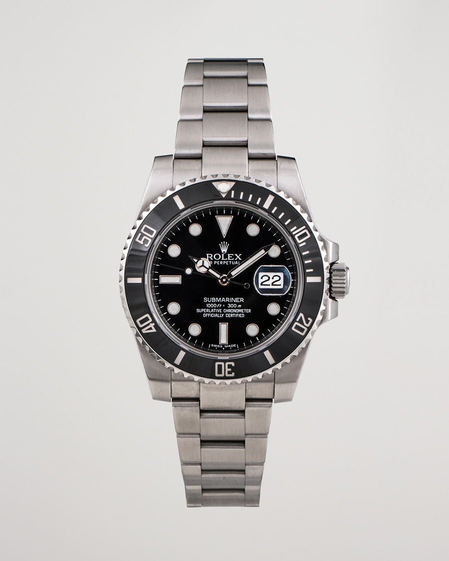 Homme | Rolex Pre-Owned Submariner 116610LN Oyster Perpetual Steel Black | Rolex Pre-Owned | Submariner 116610LN Oyster Perpetual Steel Black