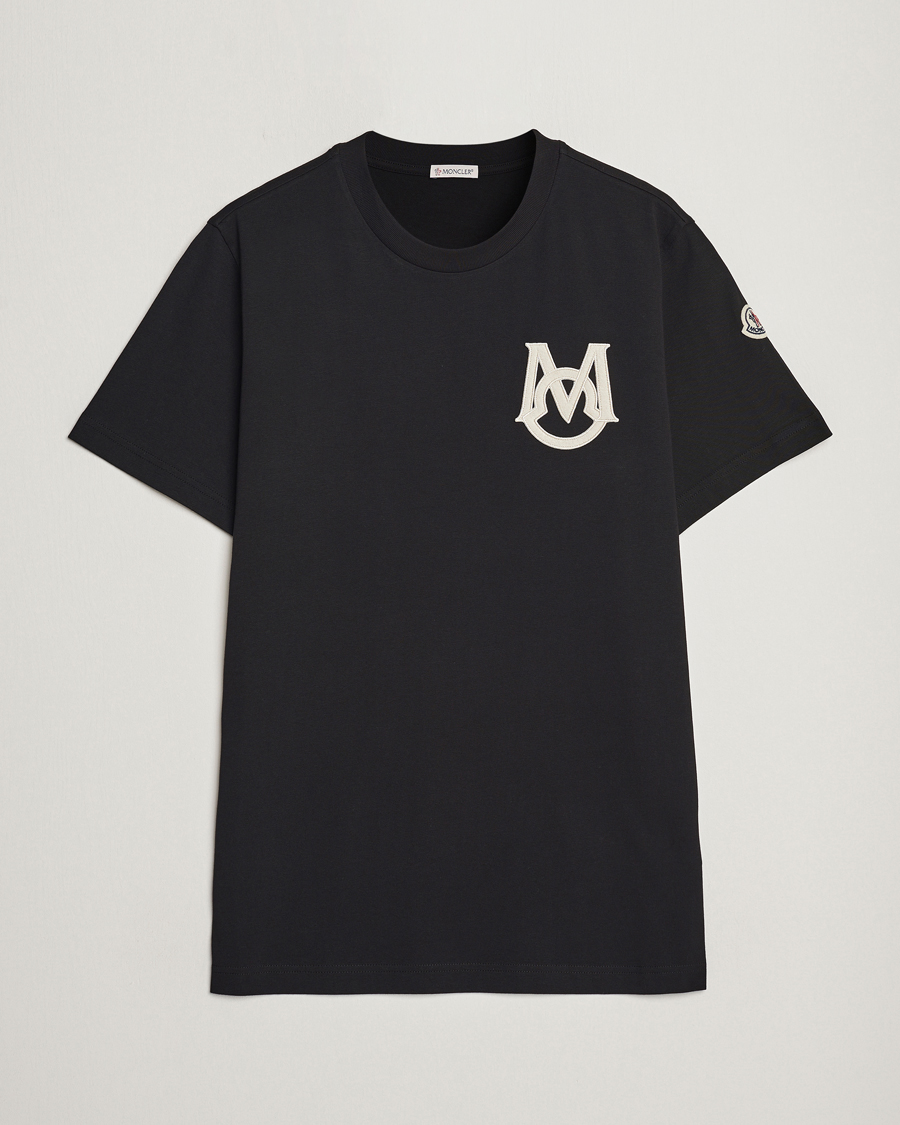 Homme | T-shirts | Moncler | Embossed Logo T-shirt Black