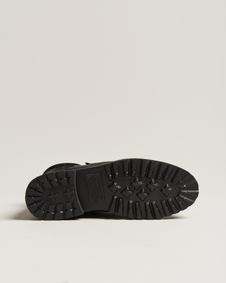 Homme | Polo Ralph Lauren Alpine Boot Black Leather | Polo Ralph Lauren | Alpine Boot Black Leather