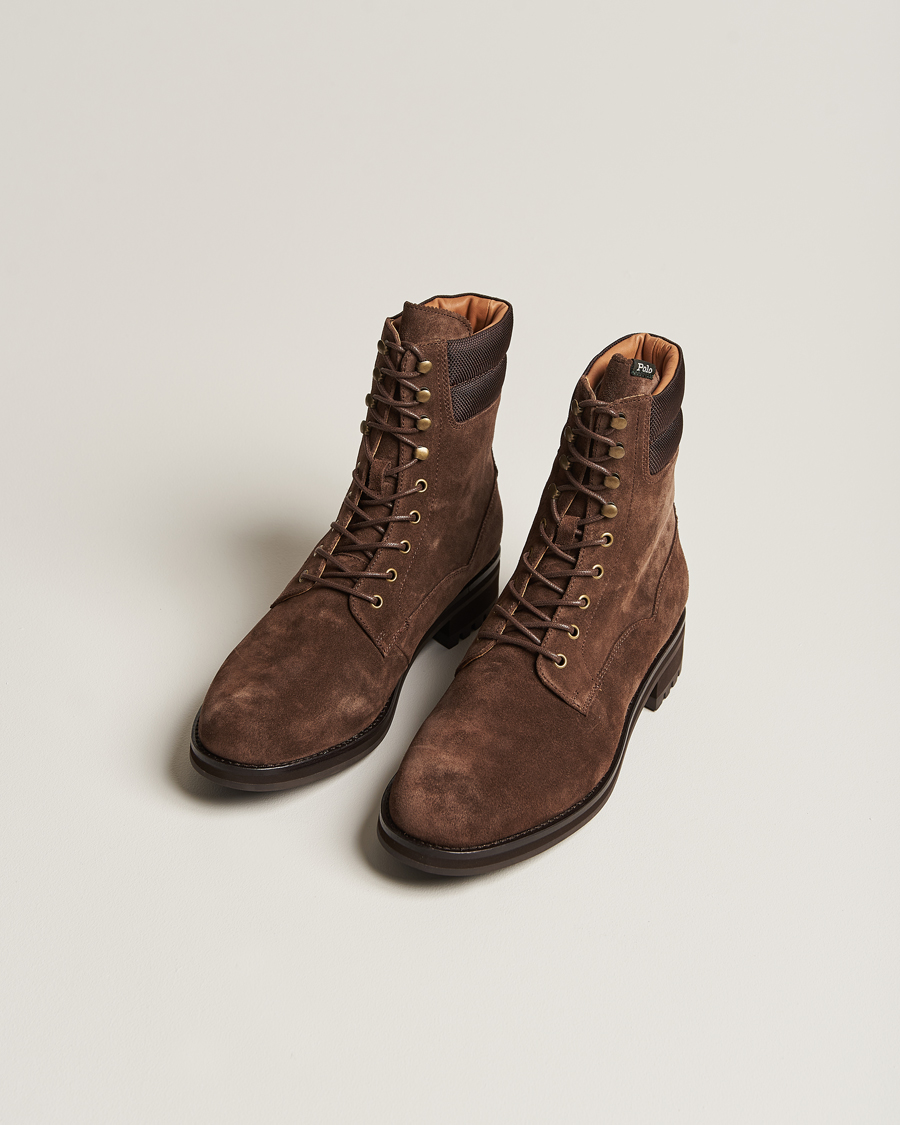 Homme | Polo Ralph Lauren Bryson Suede Boot Chocolate Brown | Polo Ralph Lauren | Bryson Suede Boot Chocolate Brown