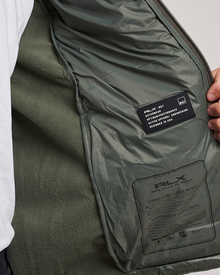 Homme | Manteaux Et Vestes | RLX Ralph Lauren | Hooded Down Jacket Fossil Green
