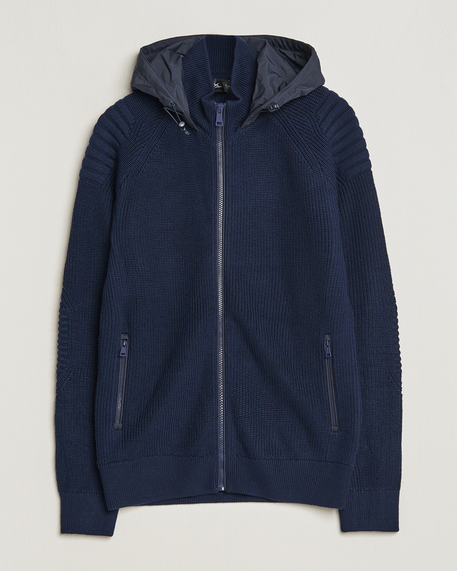 Homme | Manteaux Et Vestes | RLX Ralph Lauren | Hybrid Hooded Jacket Piper Navy