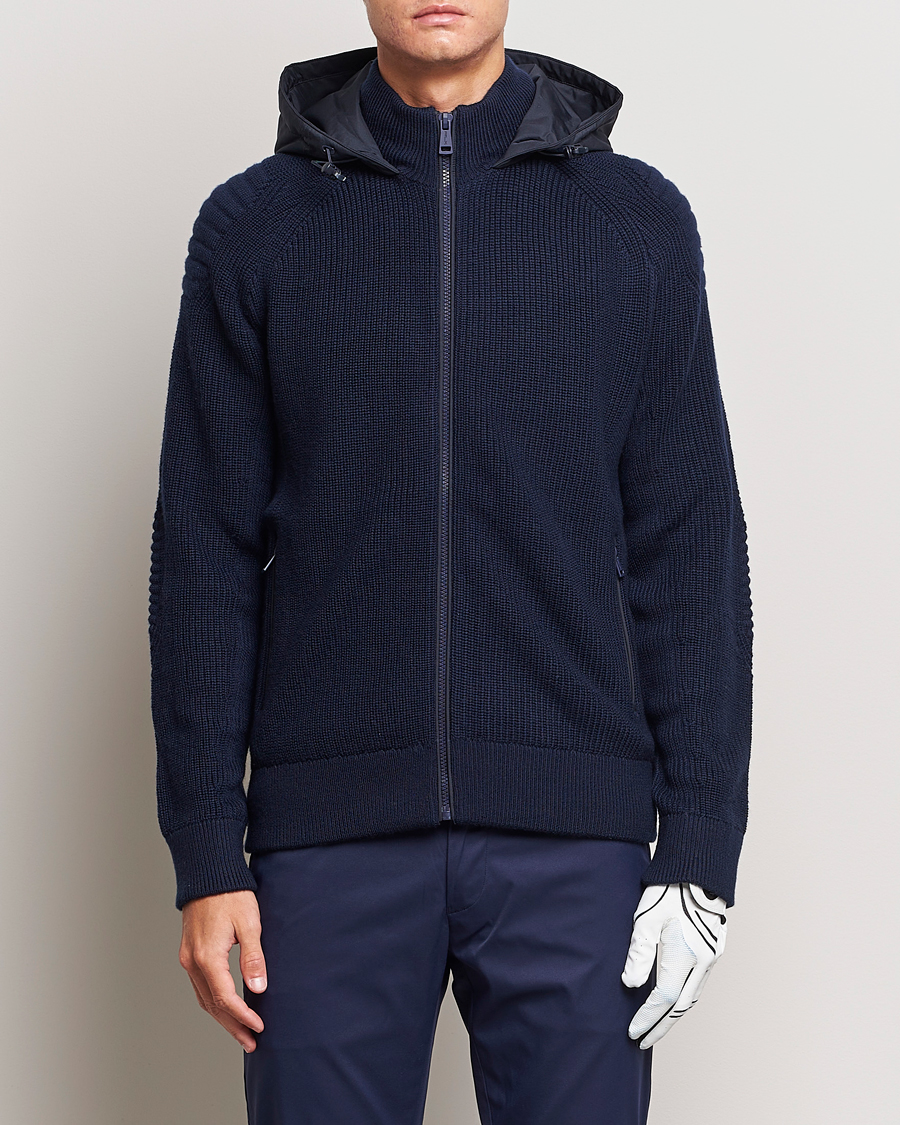 Homme | Manteaux Et Vestes | RLX Ralph Lauren | Hybrid Hooded Jacket Piper Navy
