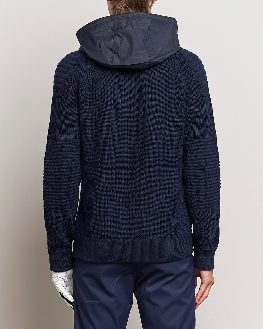 Homme | Manteaux Et Vestes | RLX Ralph Lauren | Hybrid Hooded Jacket Piper Navy