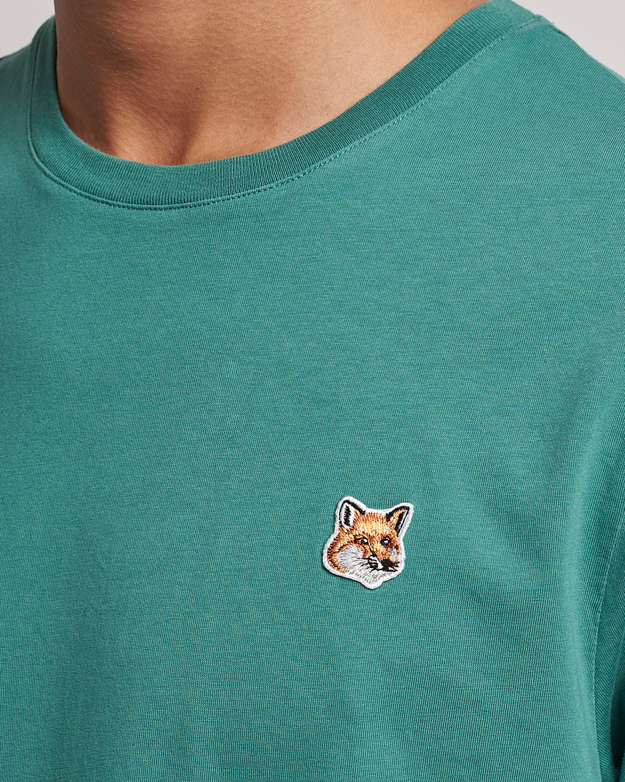 Homme | T-shirts | Maison Kitsuné | Fox Head T-Shirt Teal Green