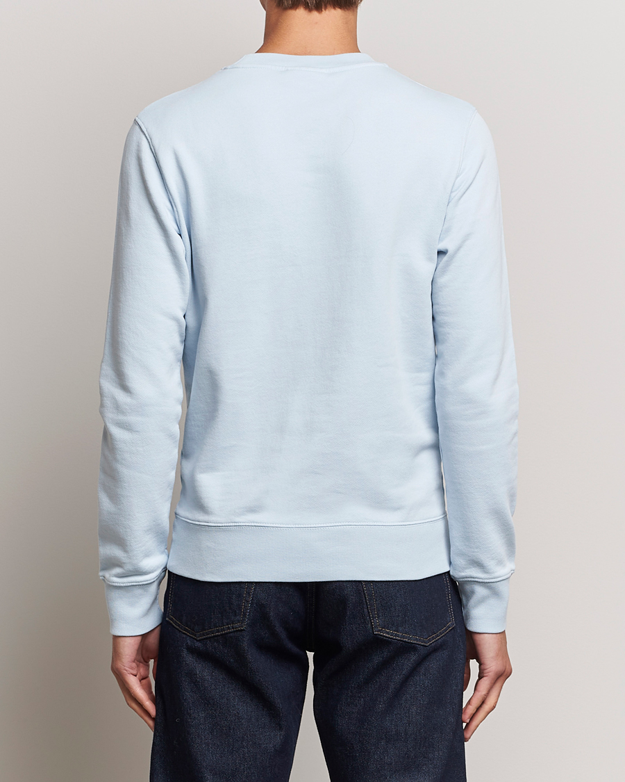 Homme | Pulls Et Tricots | Maison Kitsuné | Chillax Crew Neck Sweatshirt Sky Blue