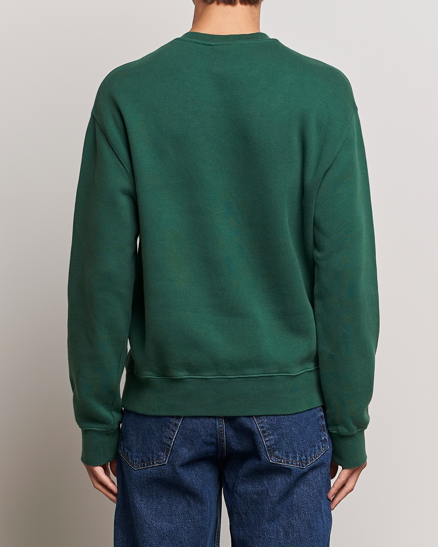 Homme | Pulls Et Tricots | Maison Kitsuné | Tonal Fox Head Sweatshirt Bottle Green