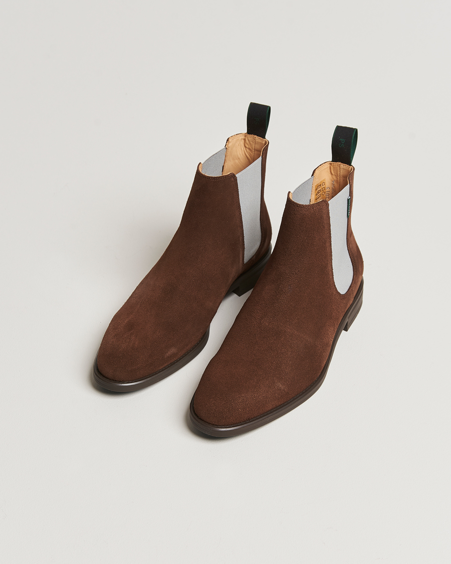 Homme | PS Paul Smith Cedric Suede Chelsea Boot Chocolate | PS Paul Smith | Cedric Suede Chelsea Boot Chocolate