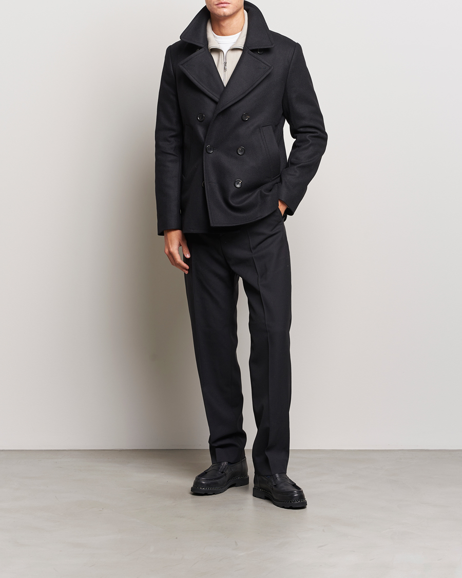 Homme | Manteaux Et Vestes | PS Paul Smith | Wool Peacoat Black
