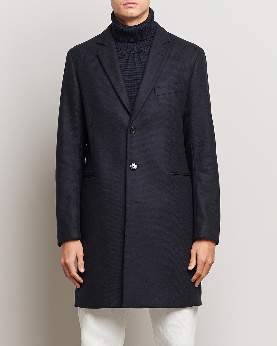Homme | Manteaux Et Vestes | PS Paul Smith | Wool Coat Navy