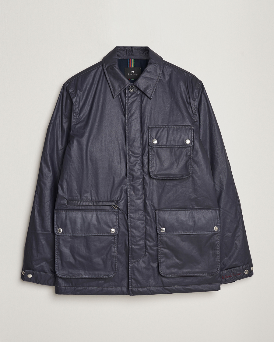 Homme | Manteaux Et Vestes | PS Paul Smith | Cotton Hunting Jacket Navy
